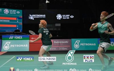 #PETRONASMALAYSIAOPEN2023 END OF THE ROAD FOR MALAYSIA; TANG JIE-EW WEI, YEW SIN-EE YI BOW OUT