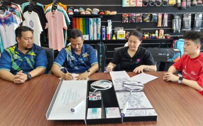 MENANDATANGANI KONTRAK BERSAMA JENAMA SUKAN TEMPATAN TERKEMUKA!